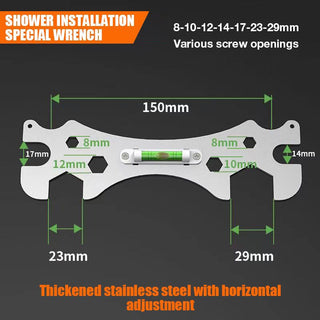 SAKER® Multifunctional Wrench with Level