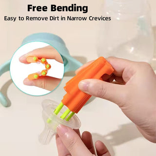 Cup Lid Bendable Cleaning Brush