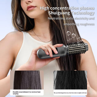 Sakerplus® Portable 3-in-1 Cordless Curling Brush