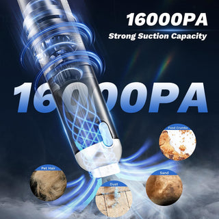 Sakerplus Slim Cordless Handheld Car Vacuum