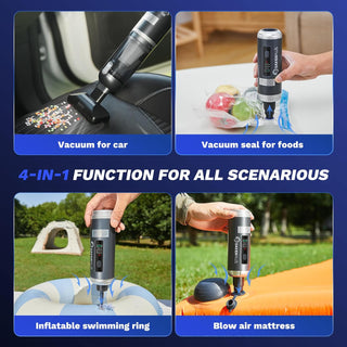 Sakerplus Slim Cordless Handheld Car Vacuum