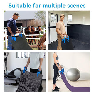 Sakerplus Heavy Duty Mat Movers Pair