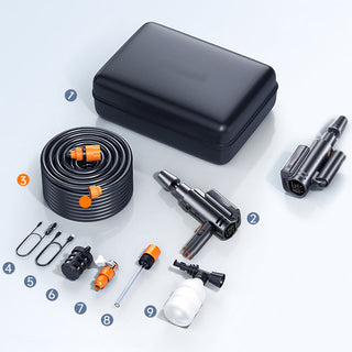 Sakerplus Portable Cordless Pressure Washer Kit