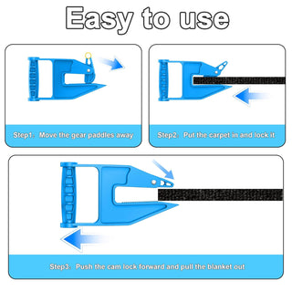 Sakerplus Heavy Duty Mat Movers Pair