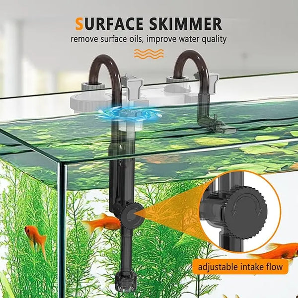 Sakerplus® Quiet Hang On Back Aquarium Filter
