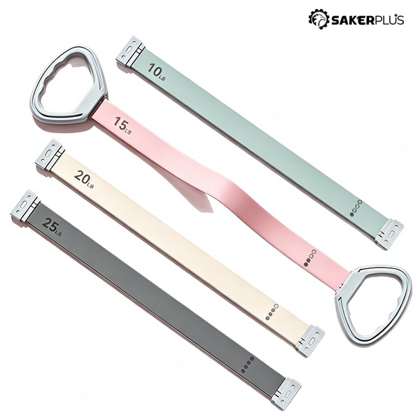 Sakerplus® Resistance Bands With Detachable Handles