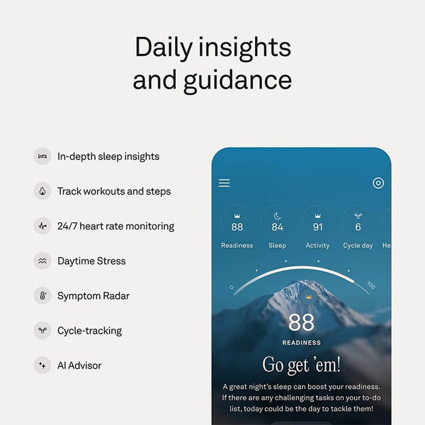 Sakerplus® Smart Health Ring With Sleep Tracking