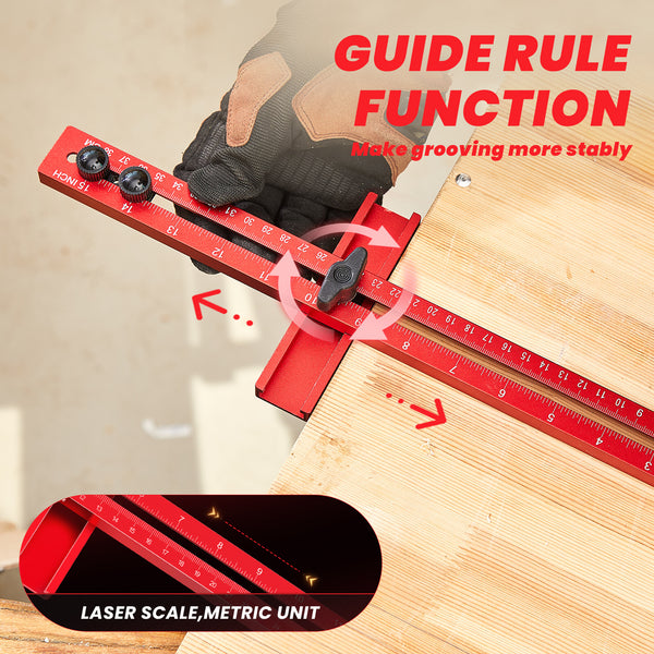 SAKER® 4 in 1 Router Milling Groove Bracket