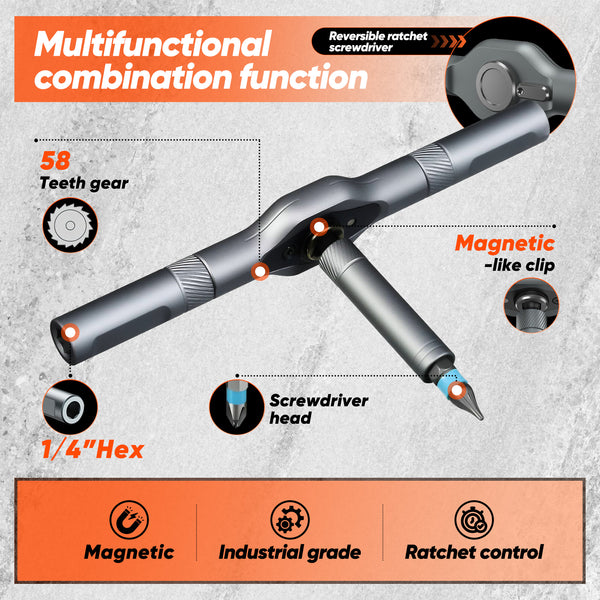Saker 42 in 1 Magnetic Screwdriver Set