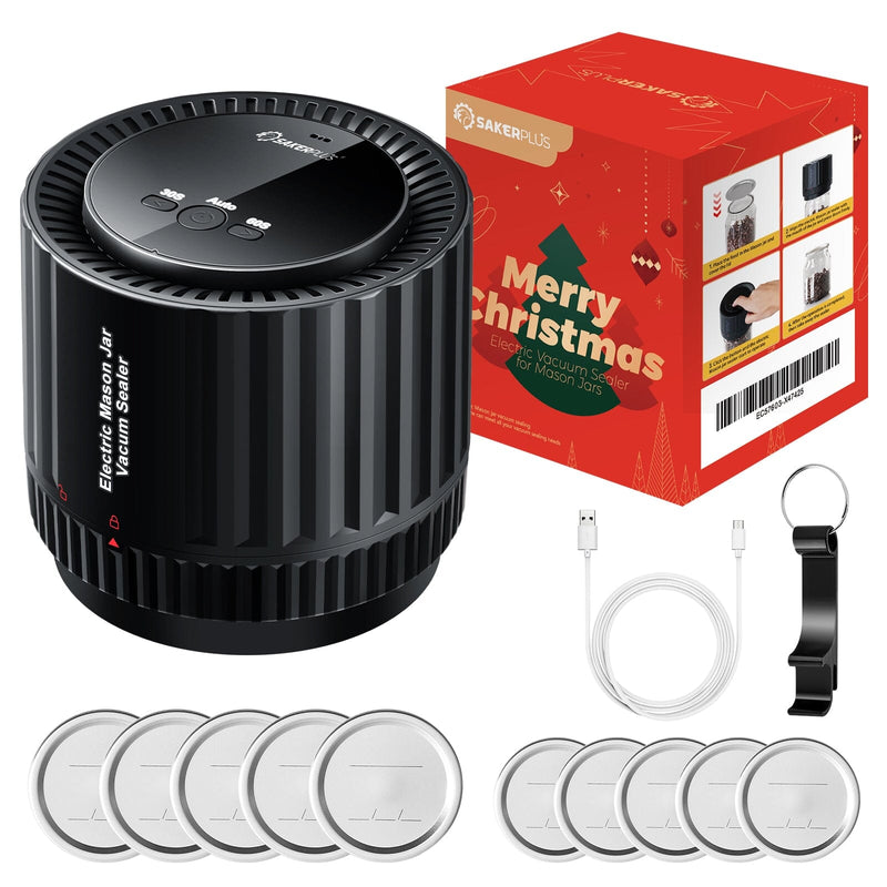 SAKER® Electric Mason Jar Vacuum Sealer Sakertool