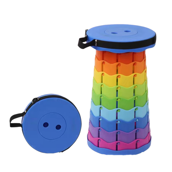 SAKER Upgraded Portable Collapsible Telescopic Stool