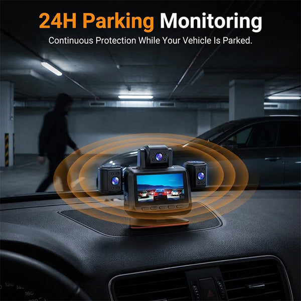 Sakerplus® Panoramic Dash Camera With Night Vision