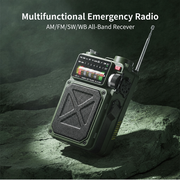 Sakerplus® Portable Shortwave Radio For Camping & Home