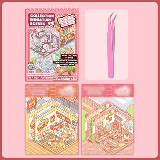 Sakerplus® 3D Isometric DIY Sticker Book