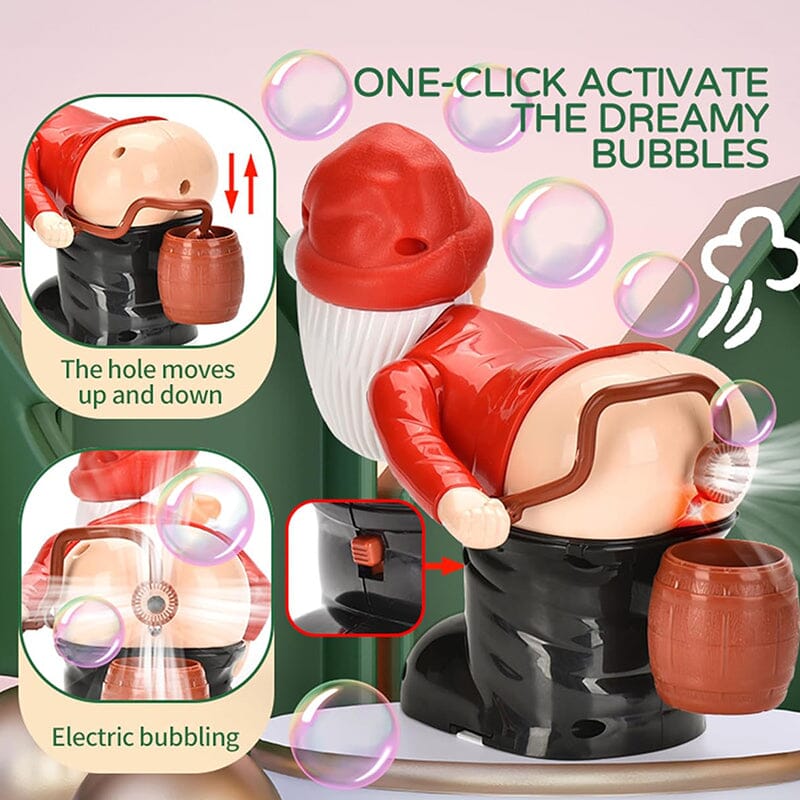 SAKER® Santa Claus Bubble Maker