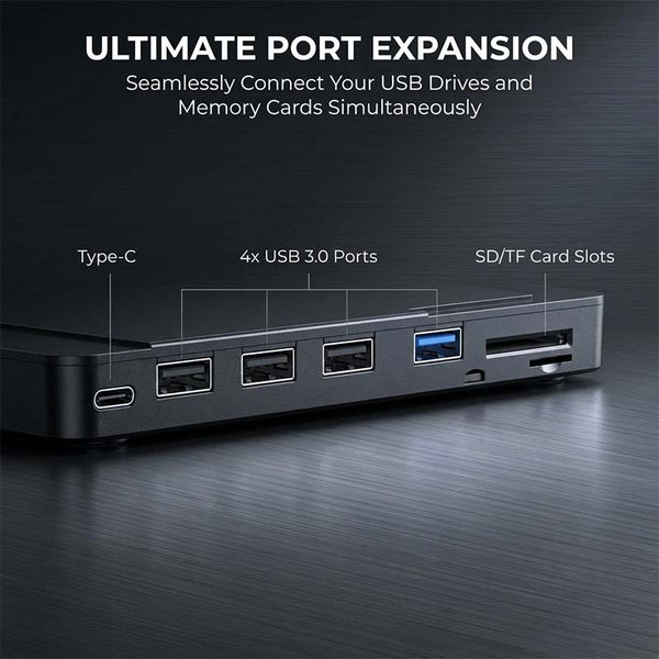 Sakerplus® 8-In-1 Portable External DVD Drive