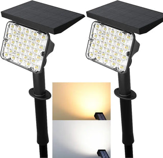 Sakerplus® Solar LED Landscape Spotlights Set