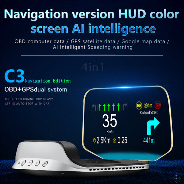 Sakerplus® Heads Up Display For Cars