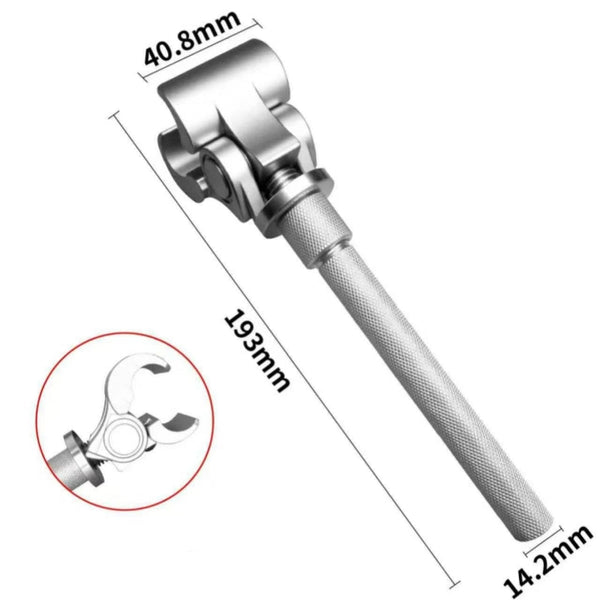 Sakerplus® 90 Degree Adjustable Hinge Wrench Tool