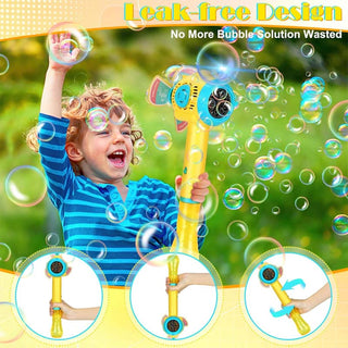 Sakerplus® Automatic Submarine Pinwheel Bubble Wand Toy