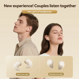 Sakerplus® Invisible Sleep Earbuds All Night