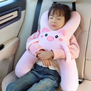 Sakerplus® Kids Plush Car Seat Pillow