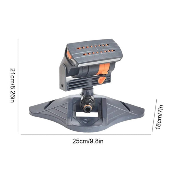 Sakerplus®  Adjustable Oscillating Sprinkler Wide Coverage