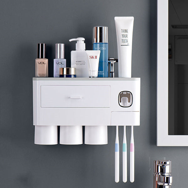 Sakerplus® Tooth Brush Holder For Bathroom Wall Mounted