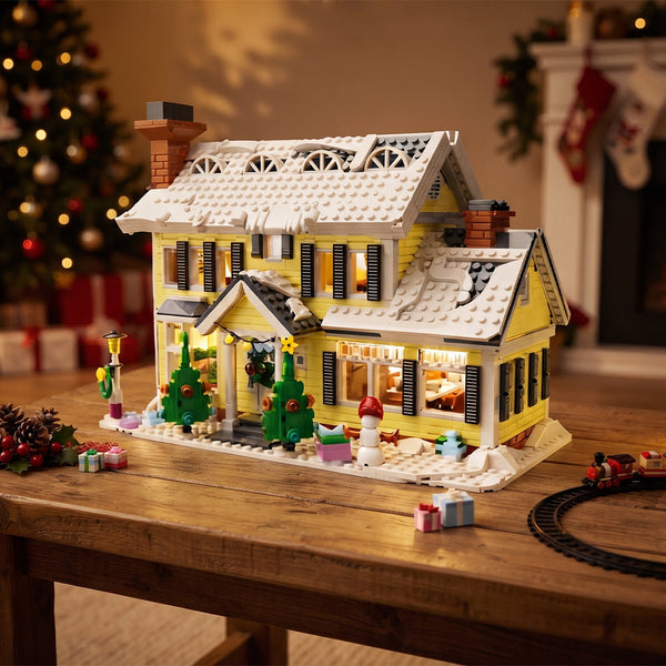 Sakerplus® Christmas Village House RV Building Set