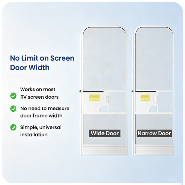 Sakerplus® RV Screen Door Auto Closer