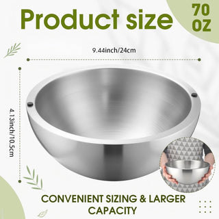Sakerplus® Double Walled Insulated Dip Bowl