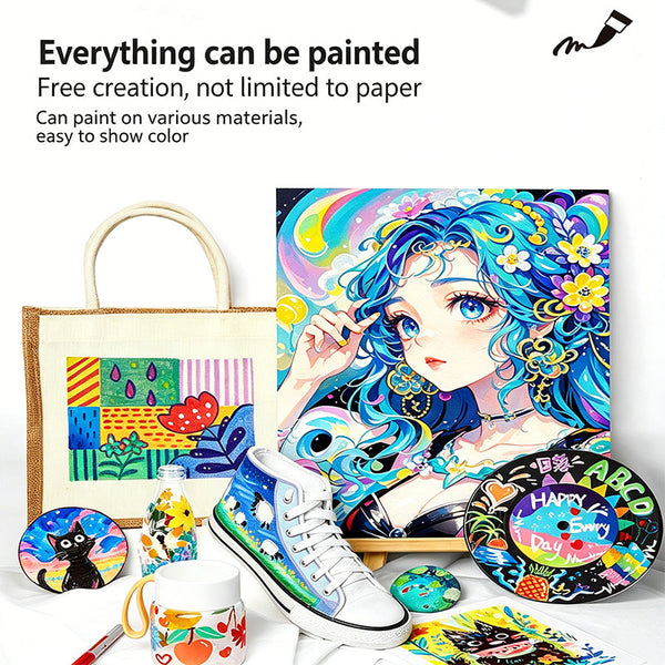 Sakerplus® 60 Colors Acrylic Paint Marker Set