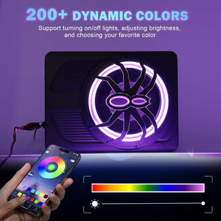 Sakerplus® Slim Powered Car Subwoofer Audio Speaker
