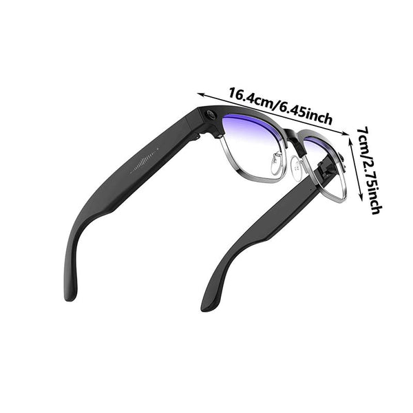 Sakerplus® AI Camera Glasses with Real-Time Translation