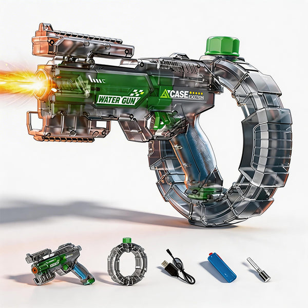 Sakerplus® Automatic Water Gun with Flame Effects