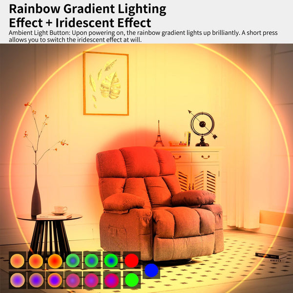 Sakerplus® Magnetic Rechargeable Color-Changing Sconce