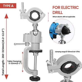SAKER® Bench Clamp Vises Grinder Holder