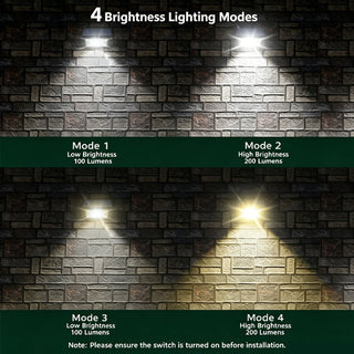 Sakerplus® Solar LED Landscape Spotlights Set