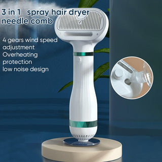 SAKER® 3-in-1 Pet Hair Dryer Comb