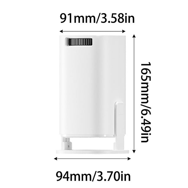 Sakerplus® Smart Rotatable Portable Mini Projector