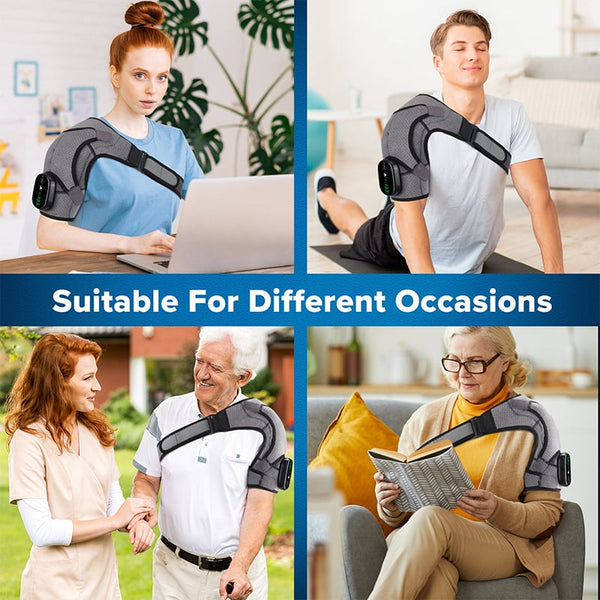 Sakerplus® Wireless Heated Shoulder Massager