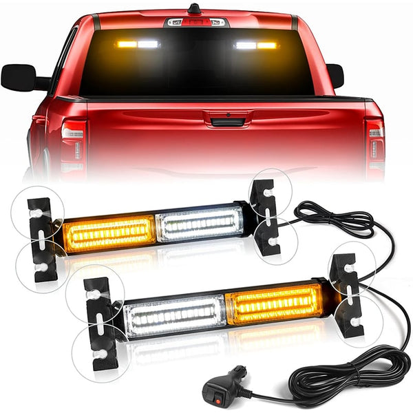 Sakerplus® Windshield Emergency Traffic Advisor Strobe Light Bar
