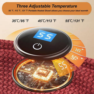 Sakerplus®  Portable USB Heated Shawl Wrap