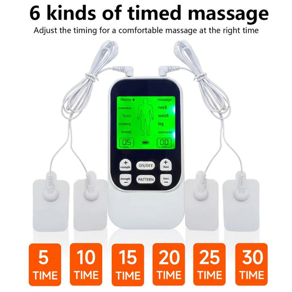 Sakerplus® Rechargeable Dual Channel Muscle Stimulator