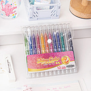 Sakerplus® Glitter Gel Pens Metallic Drawing Set