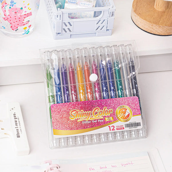 Sakerplus® Glitter Gel Pens Metallic Drawing Set