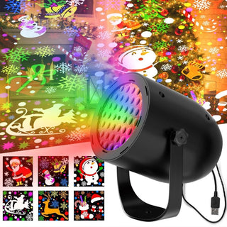 Sakerplus® Holiday Snowflake LED Projector Lights