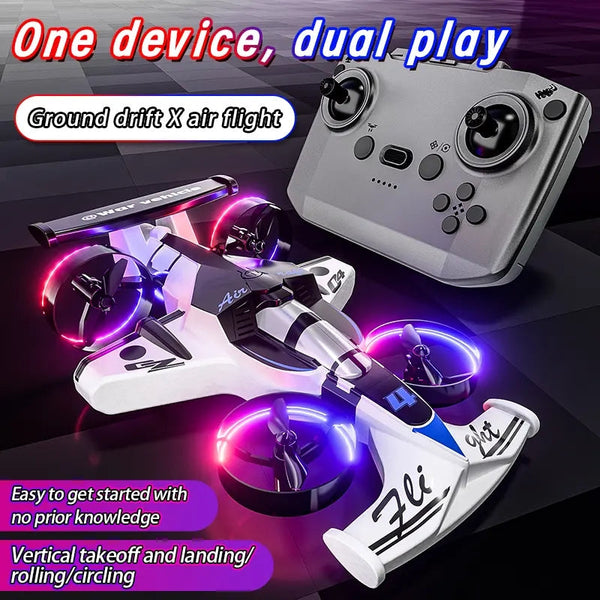Sakerplus® RC Plane Drone With Stunts