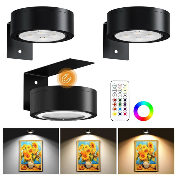 Sakerplus® Magnetic Rechargeable Picture Wall Lights