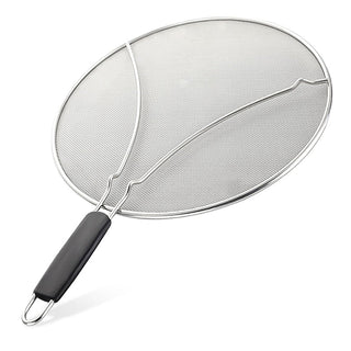 Sakerplus® Stainless Steel Splatter Screen Frying Pan